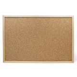 OFITURIA ® Tablet De Corcho Laminado, robuust, met Marco De Madera (400 x 300 mm)