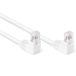 Merkloos CAT5E Netwerkkabel - RJ45 - wit - 1 m
