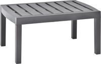 vidaXL Tuintafel Mokka, 78 x 55 x 38 cm, kunststof