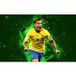 Football Papier Peint Panoramique - Joueur De Foot - 195 cm x 122 cm