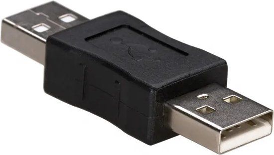 Akyga AK-AD-28 USB-A naar USB-A Adapter Zwart