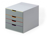 Durable VARICOLOR 4 - Kantoor ladeblokken - A4 - 35,6 cm - 7604-27