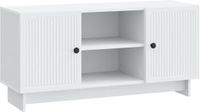 vidaXL TV-kast 102 x 34,5 x 50 cm Wit Bewerkt hout