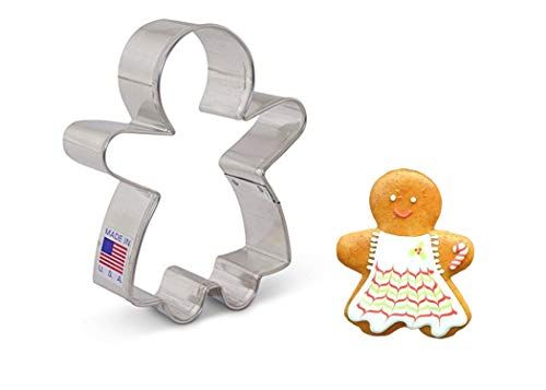 Ann Clark Cookie Cutters Peperkoekmeisje Koekjesvorm - 9,5 cm