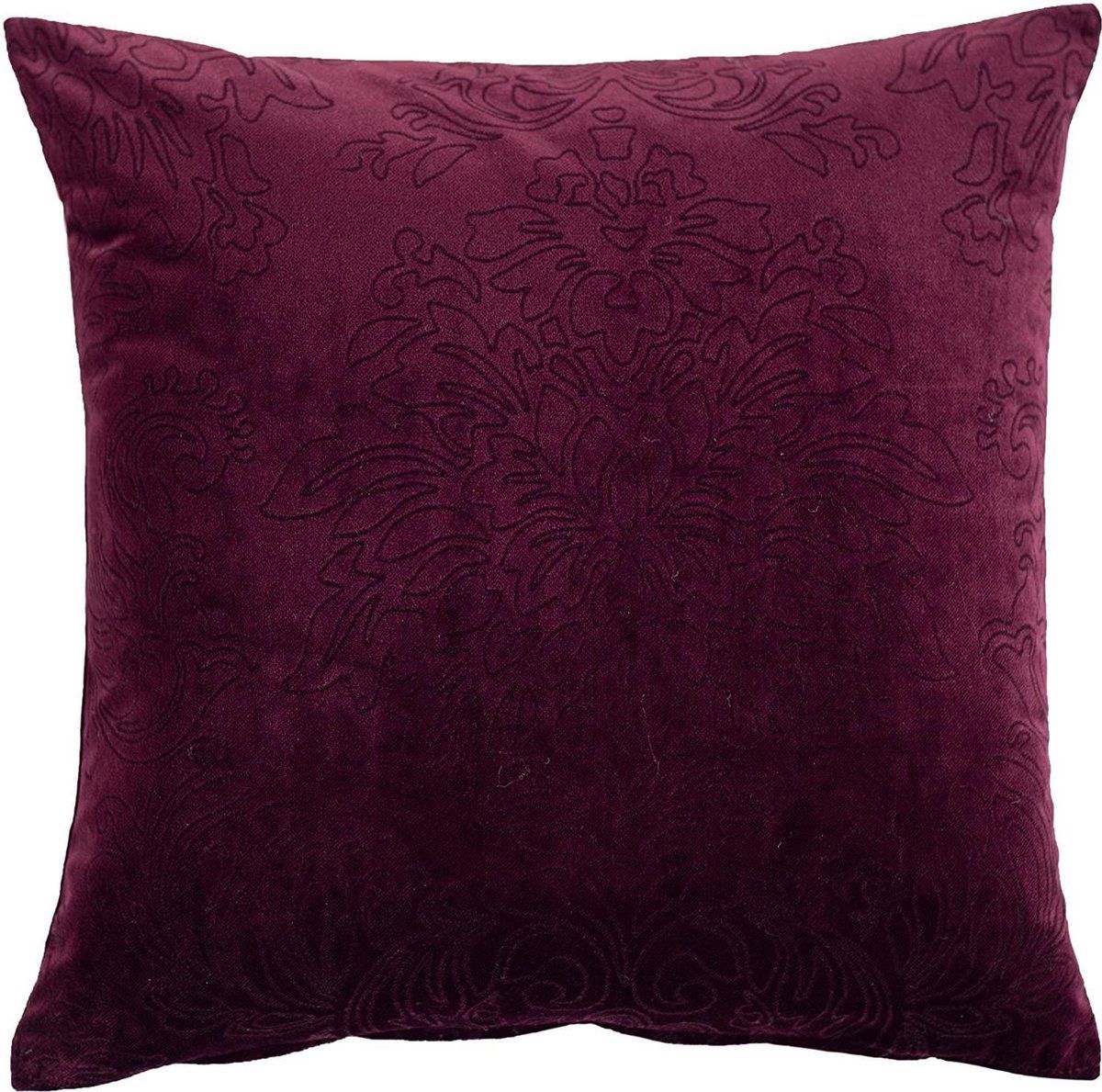 Homing BAROK KUSSENHOES 45 x 45 cm - Wijnrood