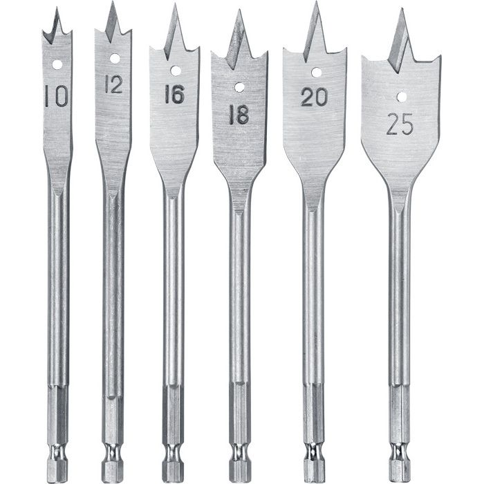kwb Vlakfreesboren set 6-Delig