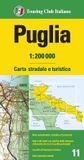 Puglia Touring Club Puglia 1:200.000: 11