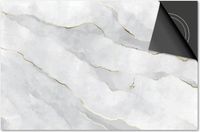 Dietrix Inductie Beschermer 60x60 - Beton - Marmer Goud Strepen