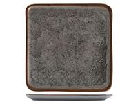H&H 3241113 Velvet bord, vierkant, aardewerk, 26 cm