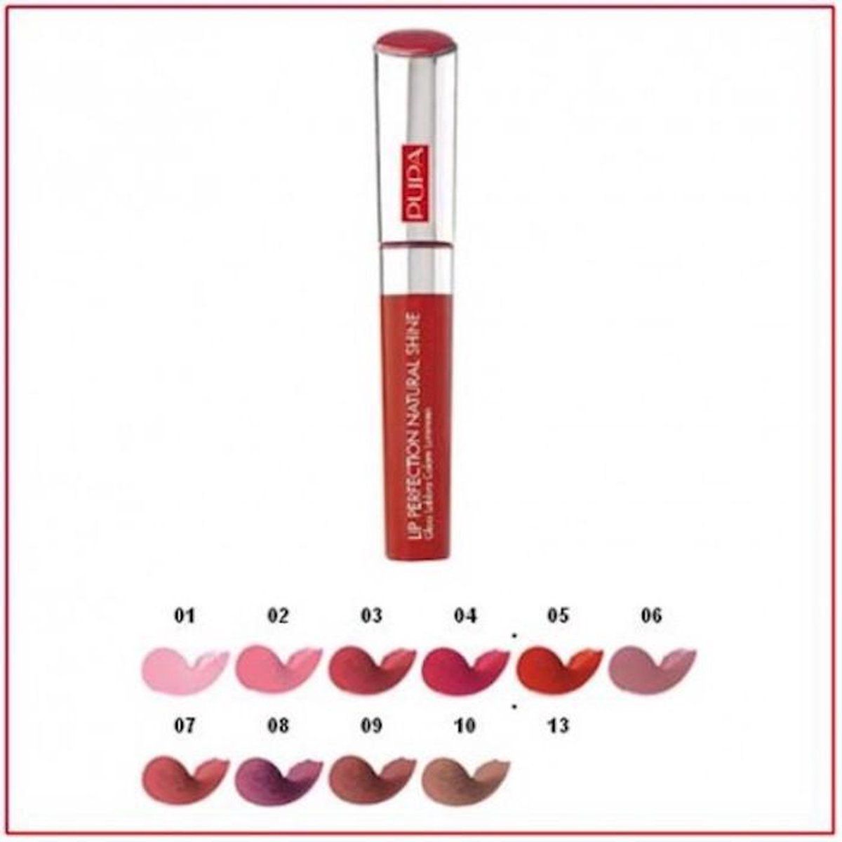 Pupa Milano Lipperfection Natural Shine 05 Glowly Red