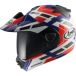 Arai Tour-X5 Match, casque d'aventure, couleur : Noir/Blanc/Rouge/Bleu, taille : XS