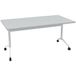 Quadrifoglio Pop-Up Vergadertafel 160 cm breed