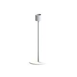 Cooee Design kandelaar, roestvrij staal, wit, 9 cm