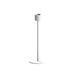 Cooee Design kandelaar, roestvrij staal, wit, 9 cm