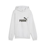 PUMA Sportsweatshirt 'Essentials Elevated No. 1 ' zwart / wit