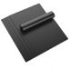 Ibenzoa® Tapis de grill durables, lot de 5, résistant à la chaleur, antiadhésif, 40 x 33 cm, Noir