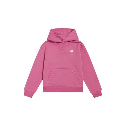 New Balance sweater - roze Jongens/Meisjes Katoen Capuchon Effen - maat 152-158