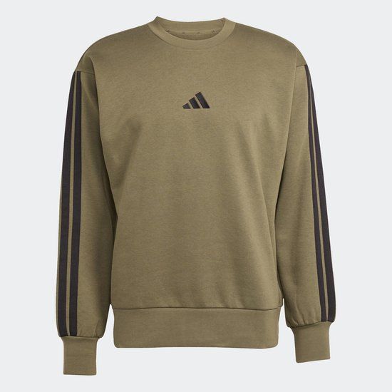 ADIDAS - m 3s fl swt - Sweater heren - Groen - Maat L