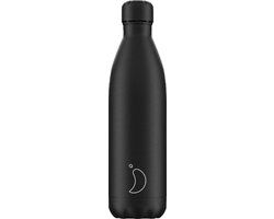 Chilly's Original Drinkfles Thermosfles 750ml All Black