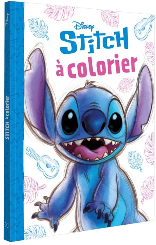 Stitch Disney Stitch à Colorier - Kleurboek voor kinderen vanaf 6 jaar - Hachette