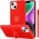 Cadorabo Apple iPhone 14 Hoesje LIQUID ROOD
