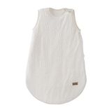 roba Seashells Oyster slaapzak voor pasgeborenen, 70 cm, biologisch katoen, GOTS en Oeko-Tex Standard 100, wit
