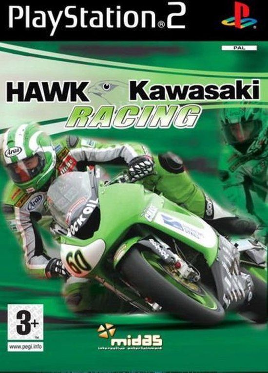 Merkloos Midas Hawk Kawasaki Racing - PlayStation 2 - PAL