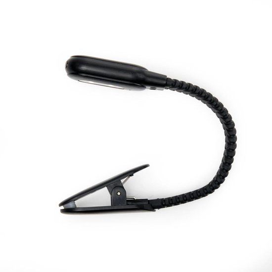Kikkerland Leeslampje - Oplaadbaar via USB - Zwart