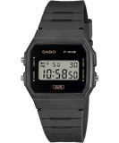 Casio Collection F-91WB-8AEF Uhr - Kunststoff - Schwarz - Ø 36 mm