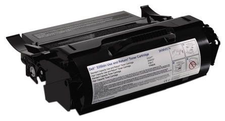 Dell 593-11052 Toner Cartridge - Zwart - 30000 Pagina's - Compatibel met 5350dn