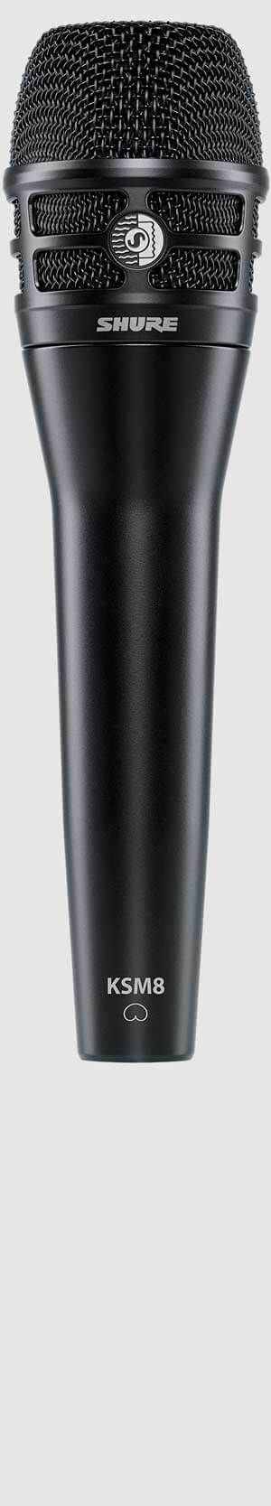 Shure KSM8/B - Dynamische Microfoon - Zwart