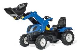 rolly toys rolly®toys rollyFarmtrac New Holland met rollyTrac Lader en rollyAir Tyres 611270