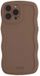 123watches Hoesje Curve - Bruin - Siliconen, TPU - iPhone 15 Pro Max