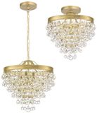 Toolight Kristallen Hanglamp APP1621-3CP Gold