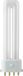 Merkloos Schiefer Signaal & Speciaallampen B.V. PL-S 7W 4-Pins 2G7 - 827 Extra Warm Wit Licht (2700K) - 24.5x113.5mm - 2G7 Spaarlamp 7 Watt