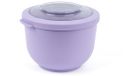 Amuse Tylla Lavender - 1200ml - Lunchbox – Lunchtrommel – Bowl met deksel - Perfect afsluitbare vershouddoos - Saladebox voor onderweg - BPA-vrij – Paars
