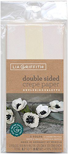 Lia Griffith Crêpe Papier 2/PKG WHT/VN/CHF, Wit/Vanille & Vanille/Chiffon, One Size