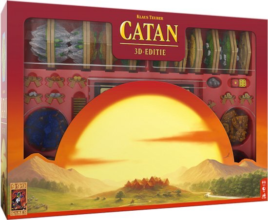 999 Games Catan: 3D Editie Bordspel