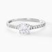 Bague Manon Or Blanc Oxyde De Zirconium