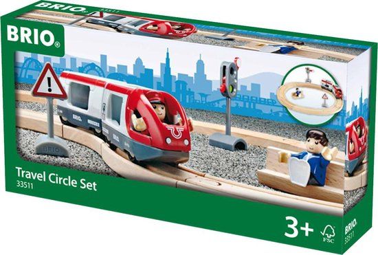 BRIO Set met Passagierstrein - 33511
