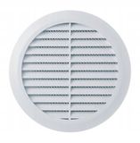 Ventilatierooster, T77 Rond ventilatierooster fi110 wit