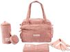 doomoo Fluffy Luiertas - Corduroy Pink