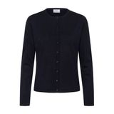 Saint Tropez gebreid vest - marineblauw