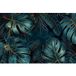 Papier peint panoramique feuilles tropicales