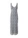 VERO MODA VMSTEPH SL MESH ANKLE DRESS JRS EXP Dames Maxi jurk L Moon Rock