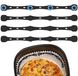 OEM Clips magnétiques en silicone pour friteuse à air, couleur noire
