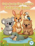 Cute Australian Animals Coloring Book