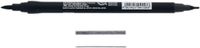 ZIG Art & Graphic Twin Tip brush marker - Dark Gray