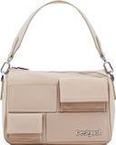 Desigual Schoudertas Pocket Phuket Hand Bag Raw Crème