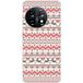 1001 coques OnePlus Rendier siliconen hoesje compatibel met OnePlus 11 5G rendier kersttrui